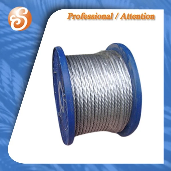 PVC Dilapisi Kabel Kawat Baja Galvanis 500m